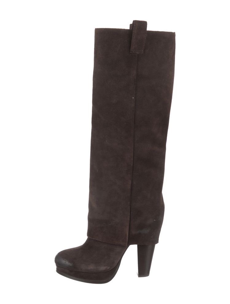 Ash Suede Knee-High Boots — UFO No More