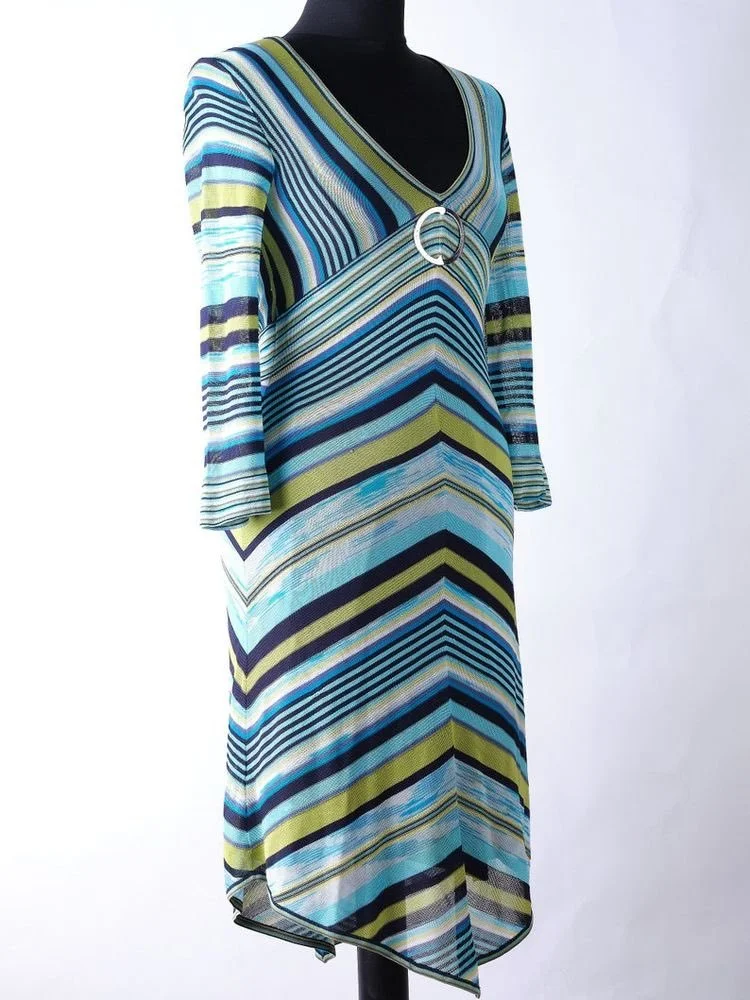 Karen Millen Chevron Knitted Dress