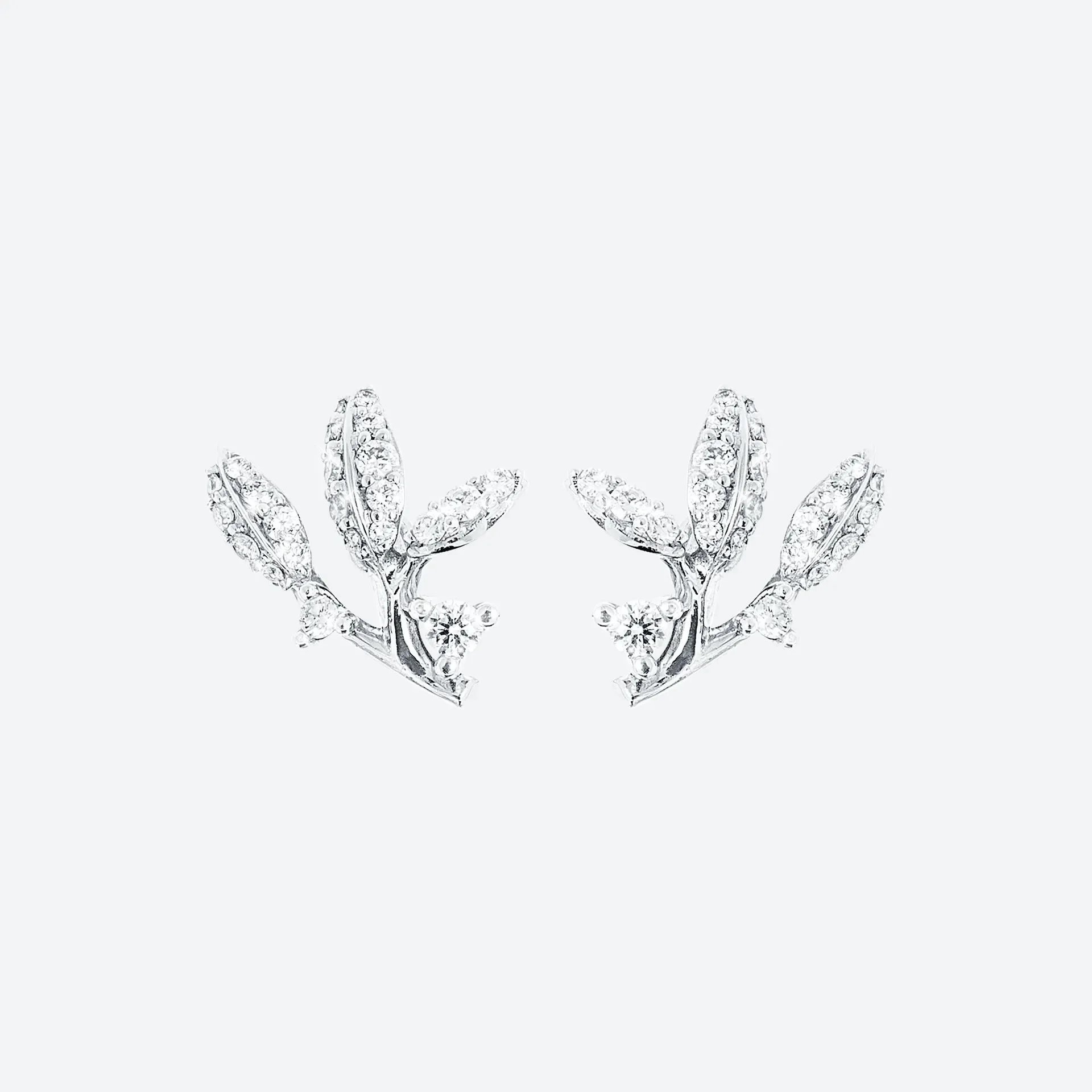 Ole Lynggaard Winter Frost Stud Earrings