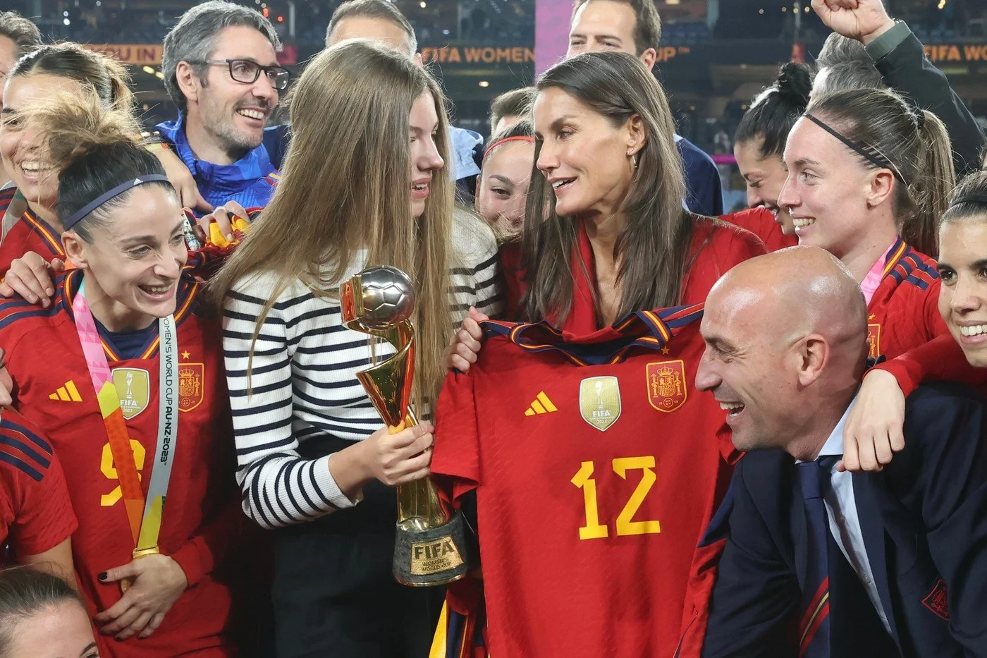 Queen Letizia and Infanta Sofia attend FIFA Women's World Cup Final