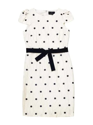 Carolina Herrera Polka-Dot Silk-Blend Dress — UFO No More
