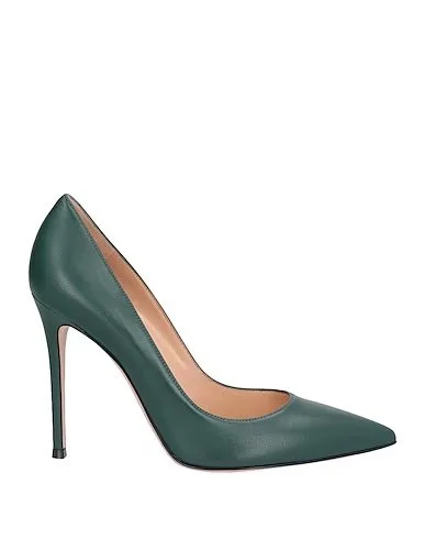 Gianvito Rossi Gianvito 105 Pumps in Dark Green Nappa Leather