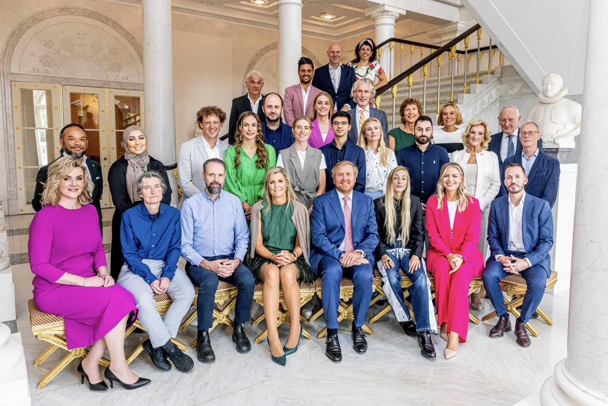 King Willem-Alexander and Queen Maxima host Excellence Lunch