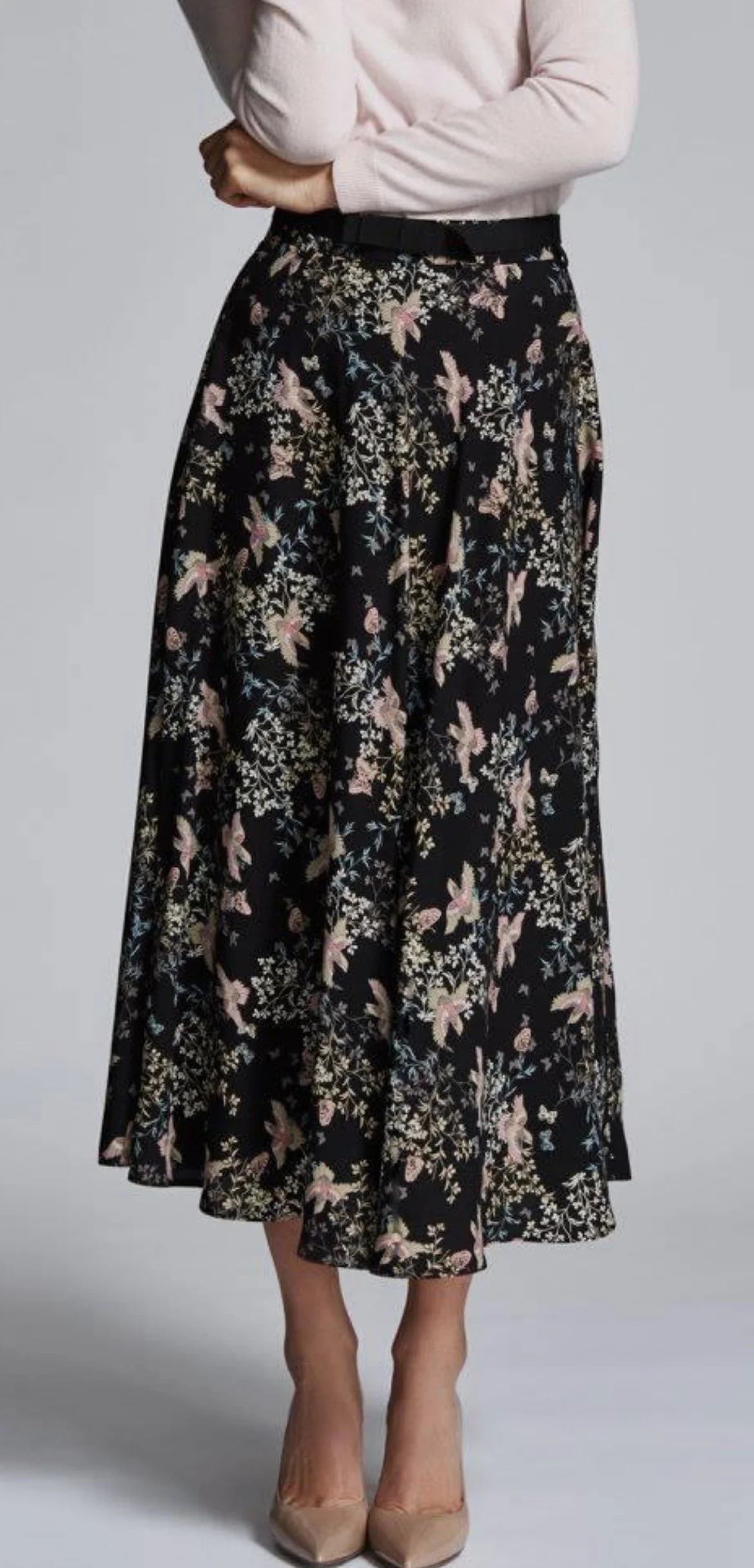 Andiata Fanny Printed Midi Skirt