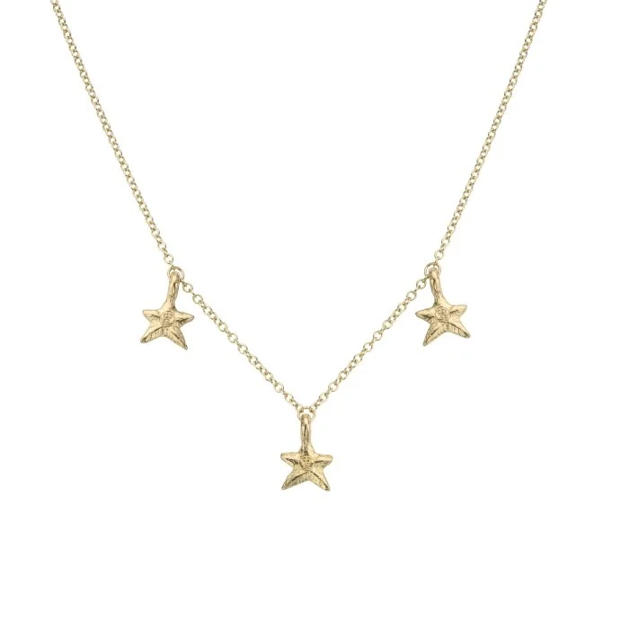 Daniella Draper Three Star Necklace