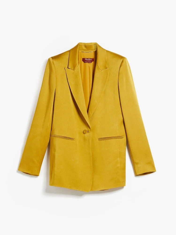 Max Mara Abitata Blazer in Ochre