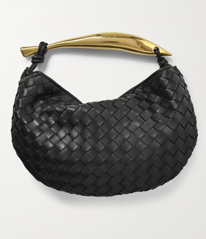 BOTTEGA VENETA Sardine mini intrecciato leather shoulder bag in