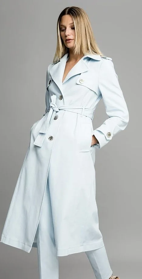 Andiata Janis K Trench in Blue