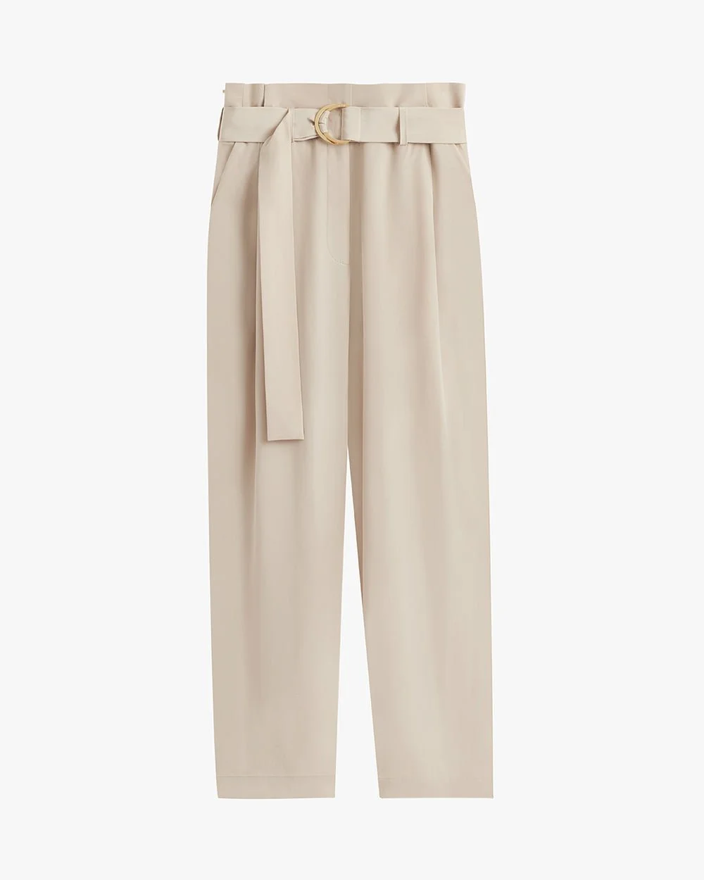 Cuyana Silk Paperbag Pants