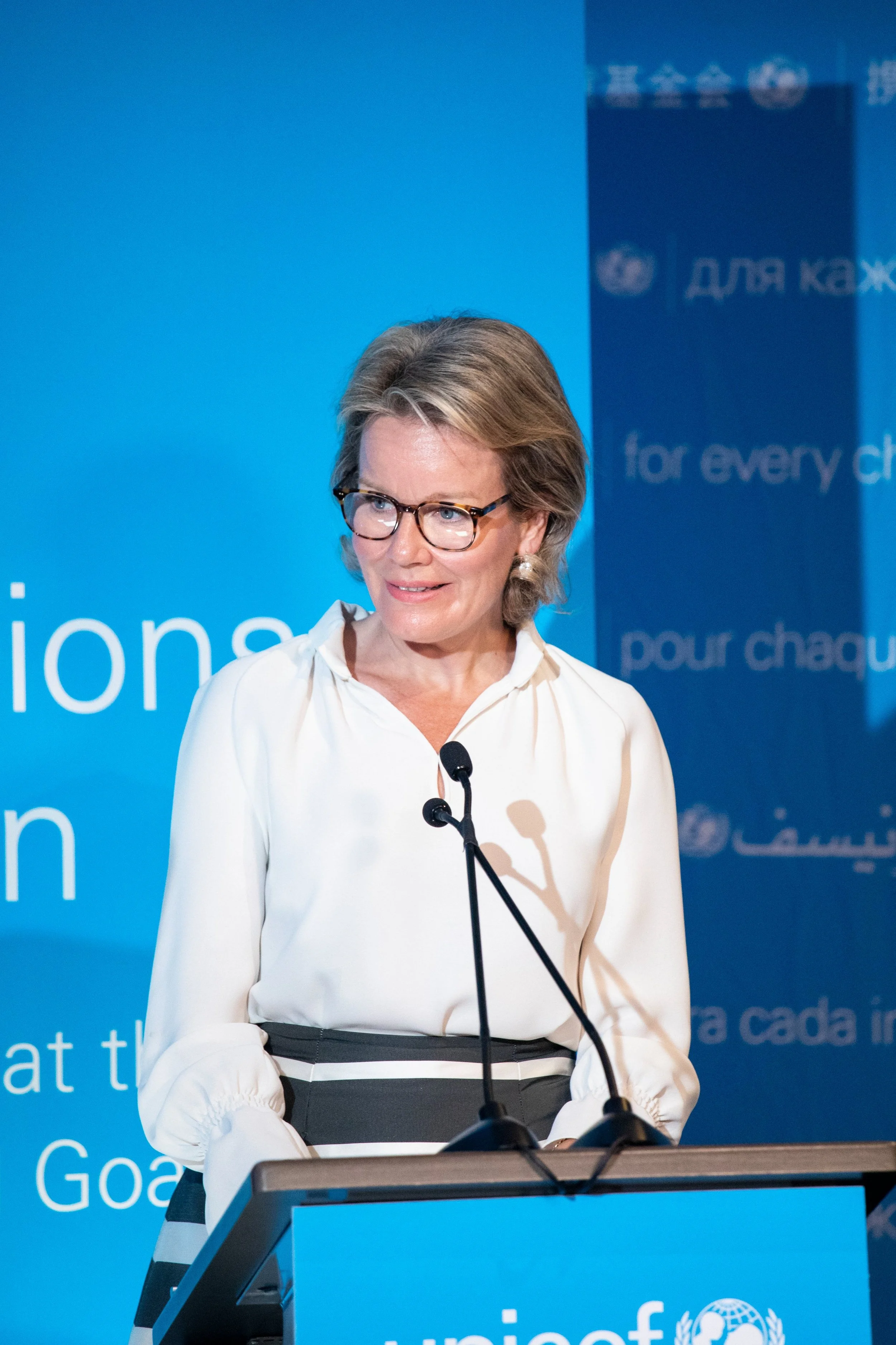 Queen Mathilde attends  United Nations General Assembly - Day 1