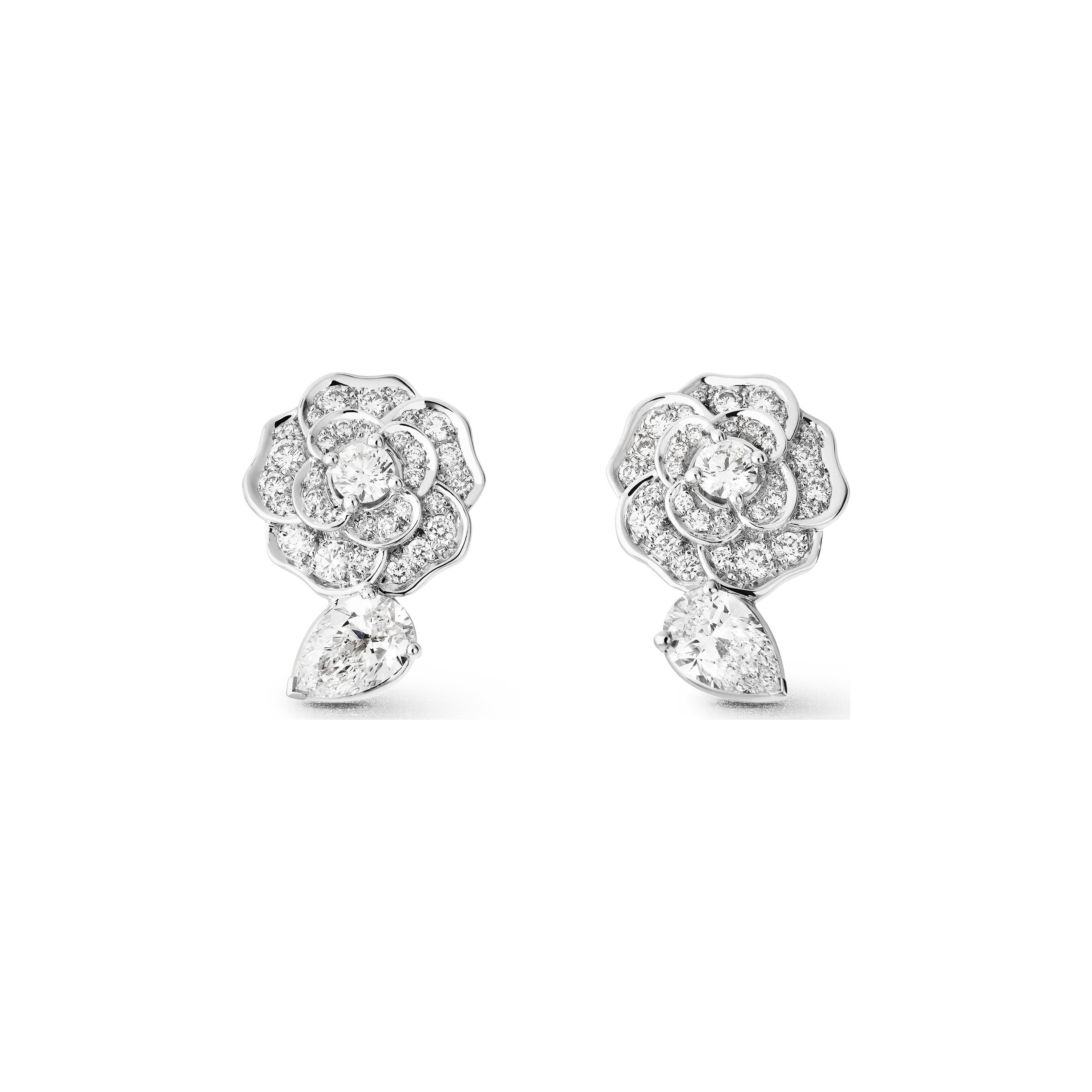 Chanel Camélia Précieux Earrings in 18K White Gold Diamonds.jpg