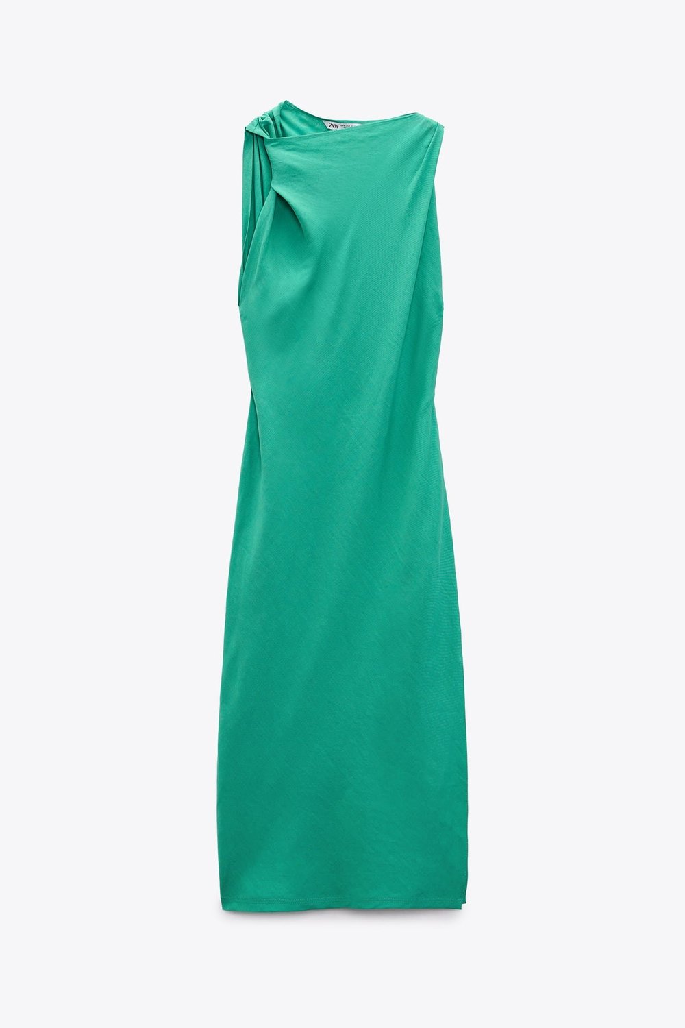 strapless open back dress Zara Dress