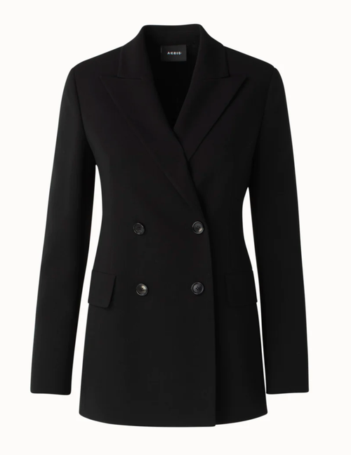 Akris Nadine Blazer in Navy — UFO No More