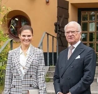 King Carl Gustaf and Crown Princess Victoria attend Gustaf VI Adolf and Archaeology seminar