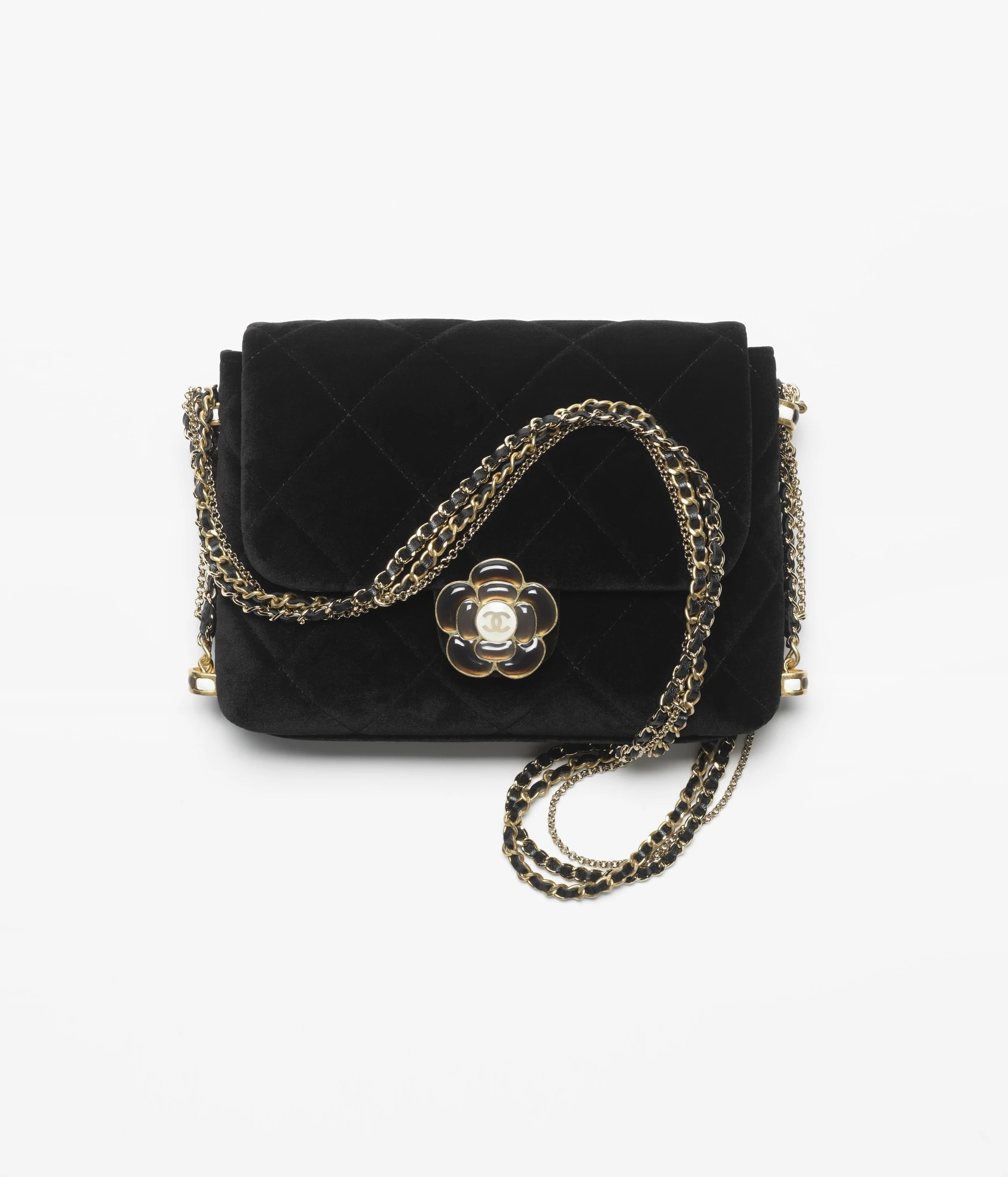 Chanel Velvet Mini Flap Bag with Flower Clasp.jpg