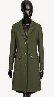 Felipe Varela Forest Green Coat