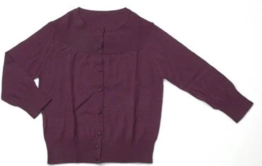 Mango Cashmere Cardigan in Grey