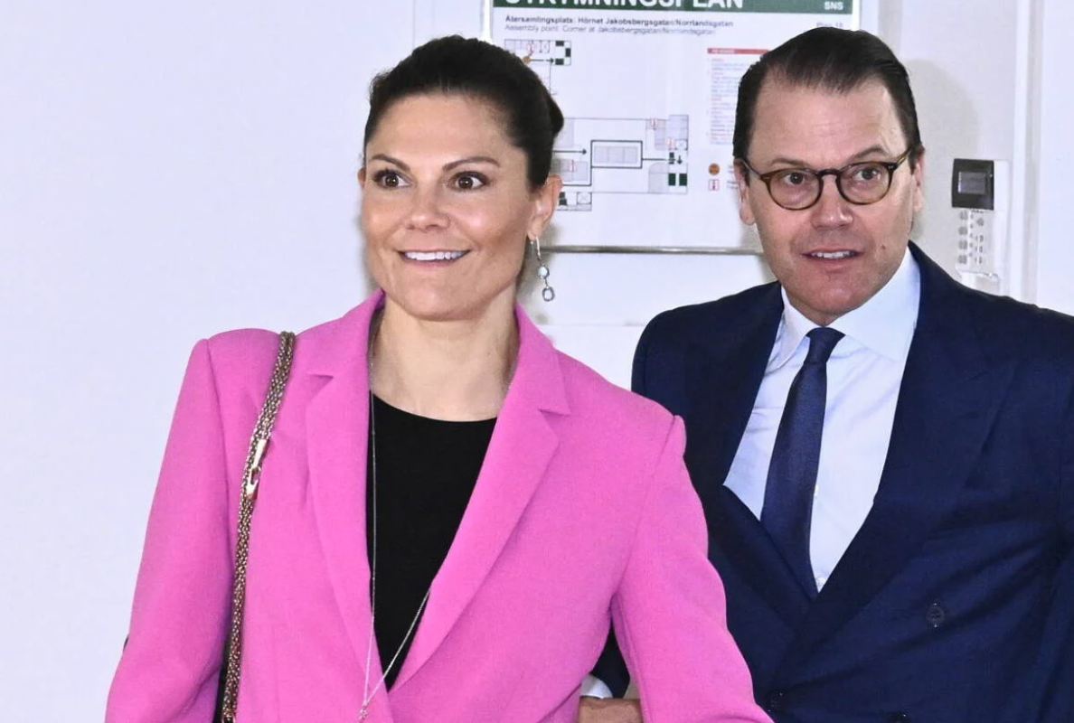 Crown Princess Victoria and Prince Daniel attend SNS seminar