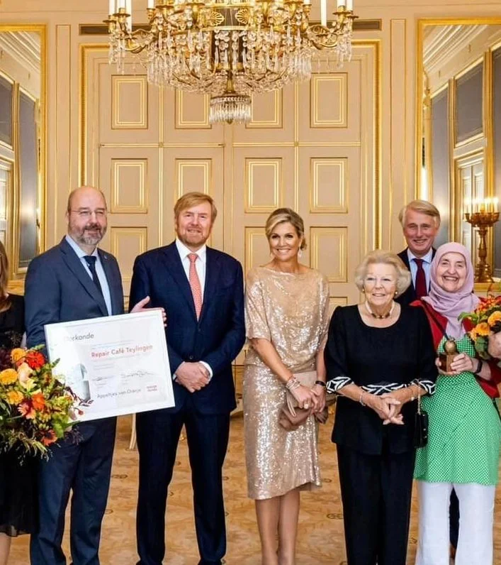 King Willem-Alexander and Queen Maxima attend Appeltjes Van Oranje Award Ceremony