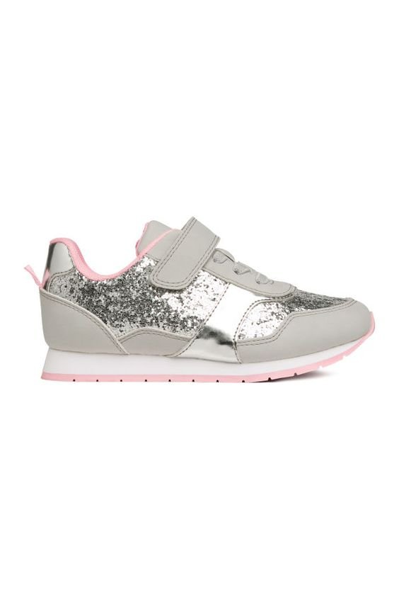 Shimmery Sneakers - Pink/rainbow-colored - Kids | H&M US