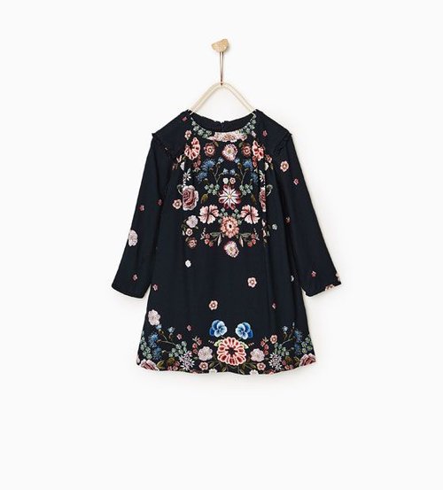 Zara Kids Floral-Print Dress — UFO No More