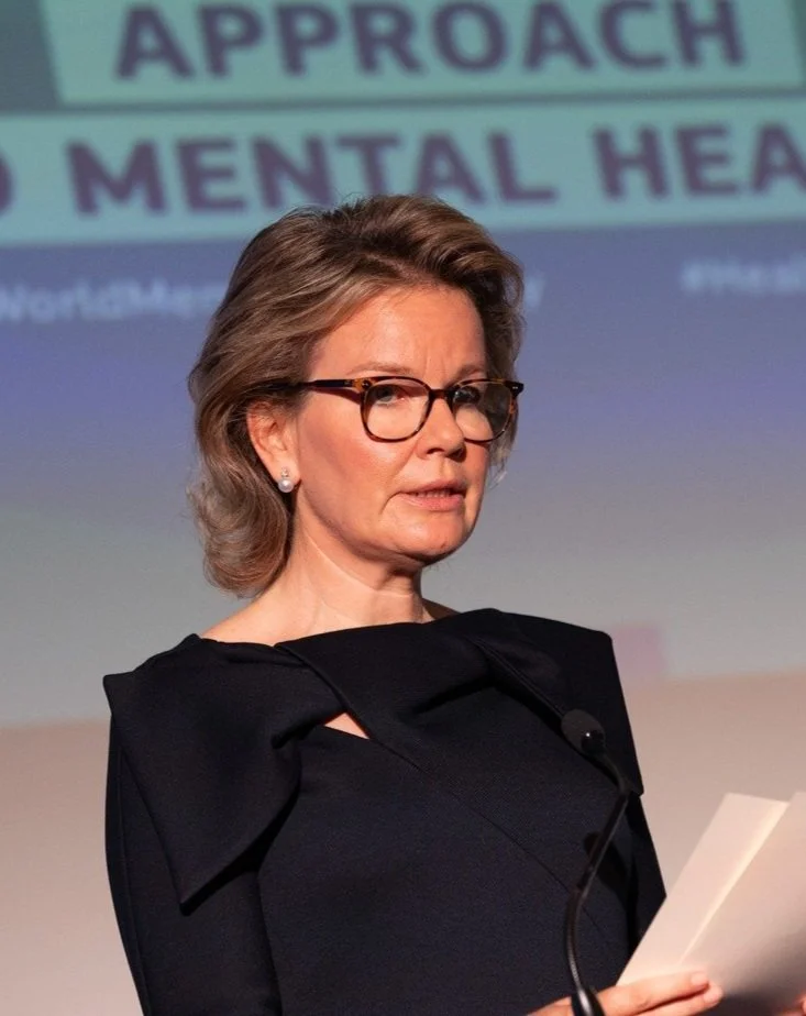 Queen Mathilde marks World Mental Health Day