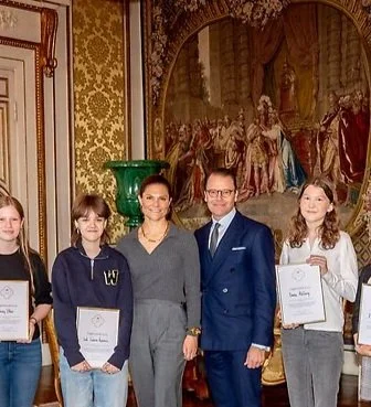 Crown Princess Victoria and Prince Daniel meet Crown Princess Couple Foundation's Youth Council and Expert Council