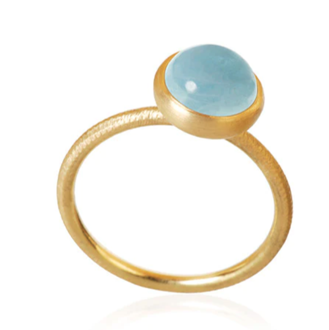 Dulong Fine Jewelry Pacific Ring in Aquamarine