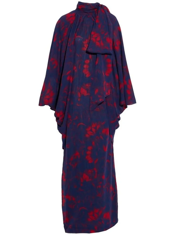 Dries Van Noten Daltz Printed Maxi Dress