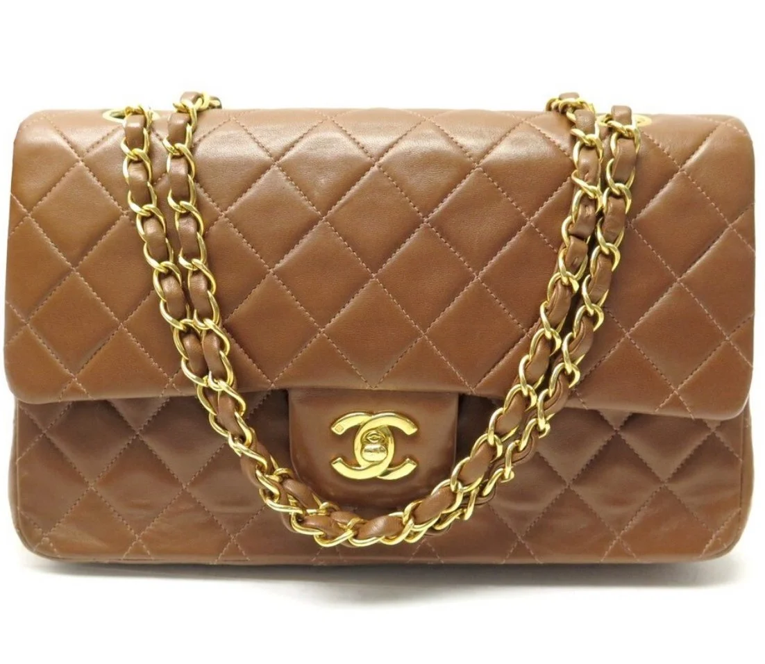 Chanel Classic Jumbo Double Flap Bag in Toffee