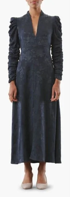 ByTiMo Jacquard V-Neck Dress