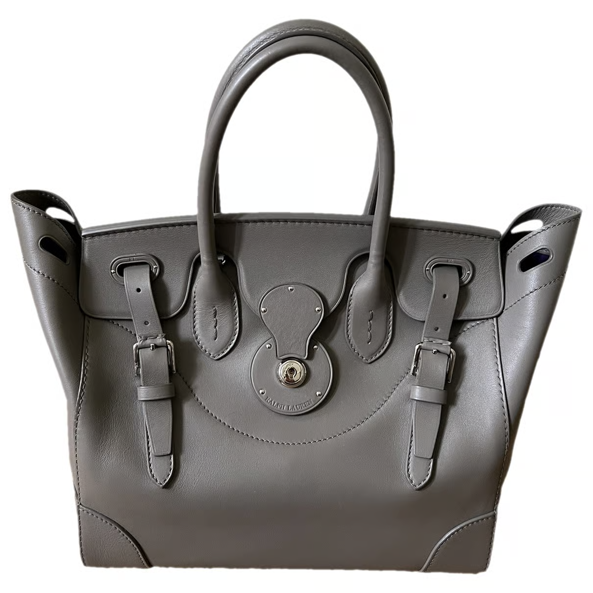 Ralph Lauren Soft Ricky Tote Bag in Grey — UFO No More