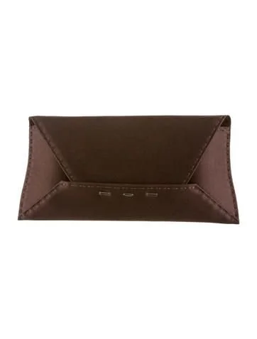 VBH Manila Clutch in Burgundy Satin