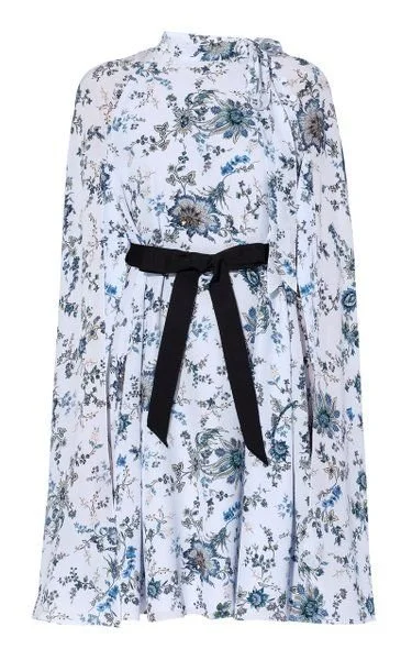 Erdem Verdie Belted Dress