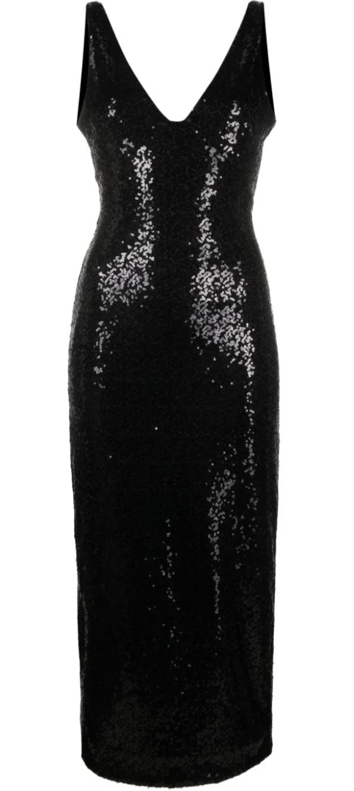 Rotate Birger Christensen Sequin Open-Back Dress