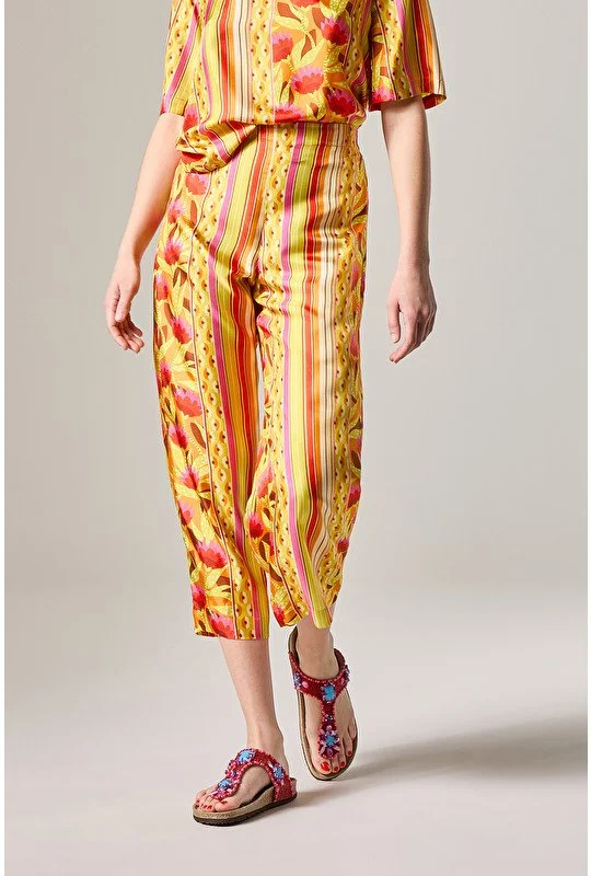 Maliparmi Collection Print Trousers