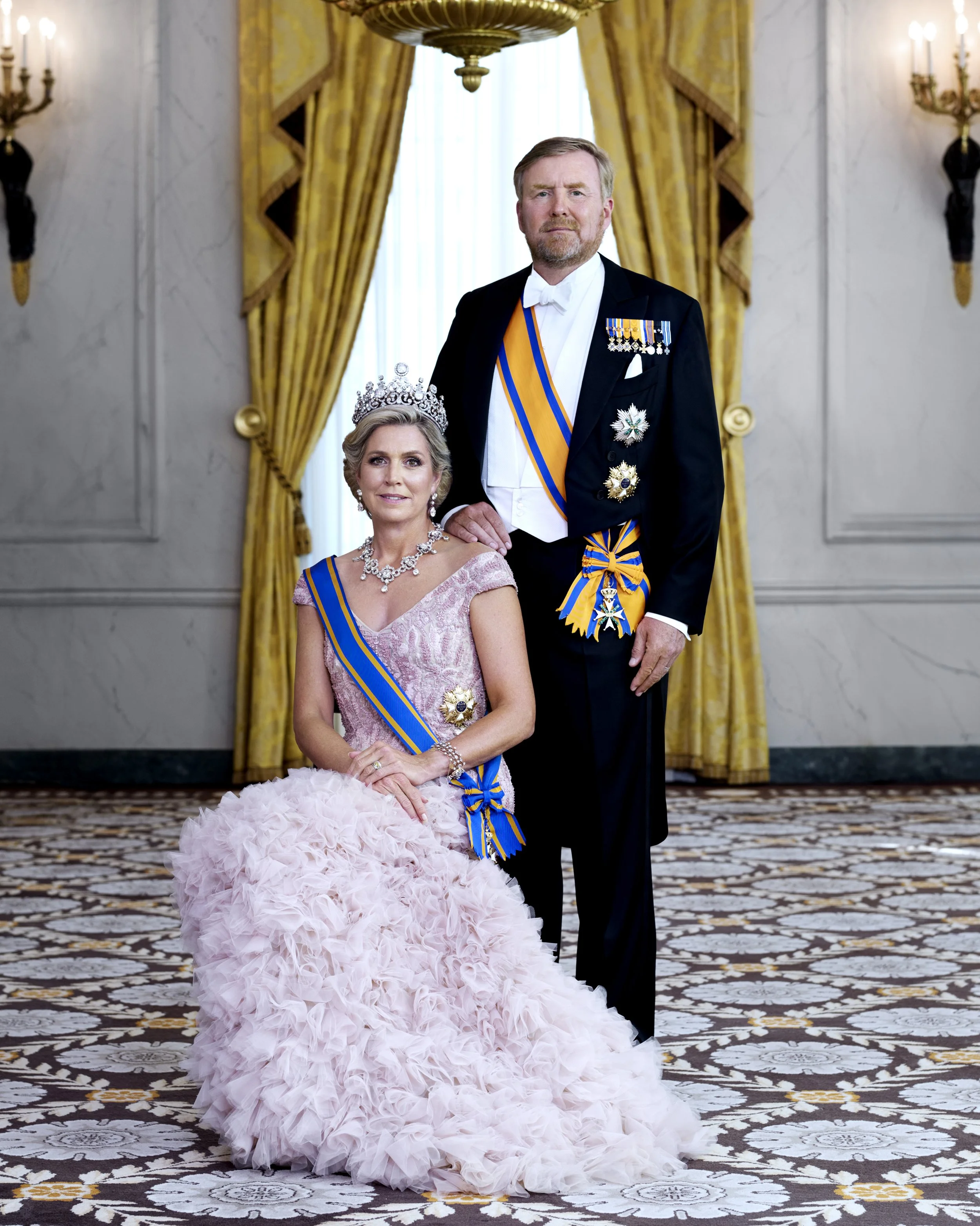 New official portraits of King Willem-Alexander and Queen Maxima