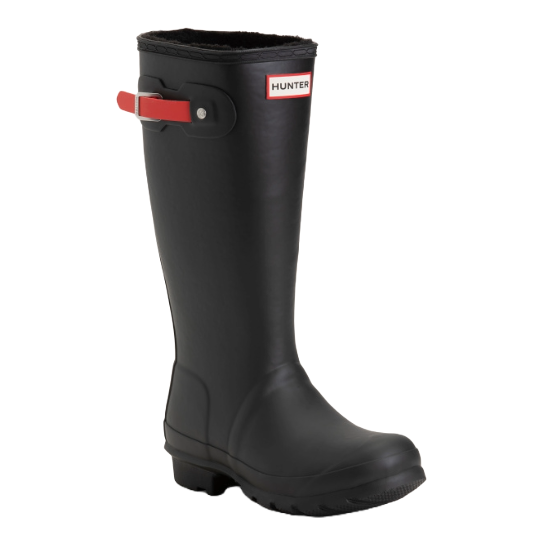 Hunter Kids Original Insulated Boots in BlackRed.png