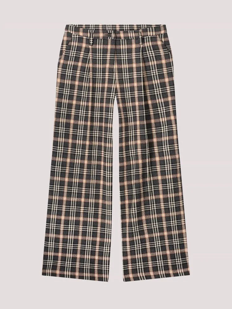 Summum Multicolor Check Trousers