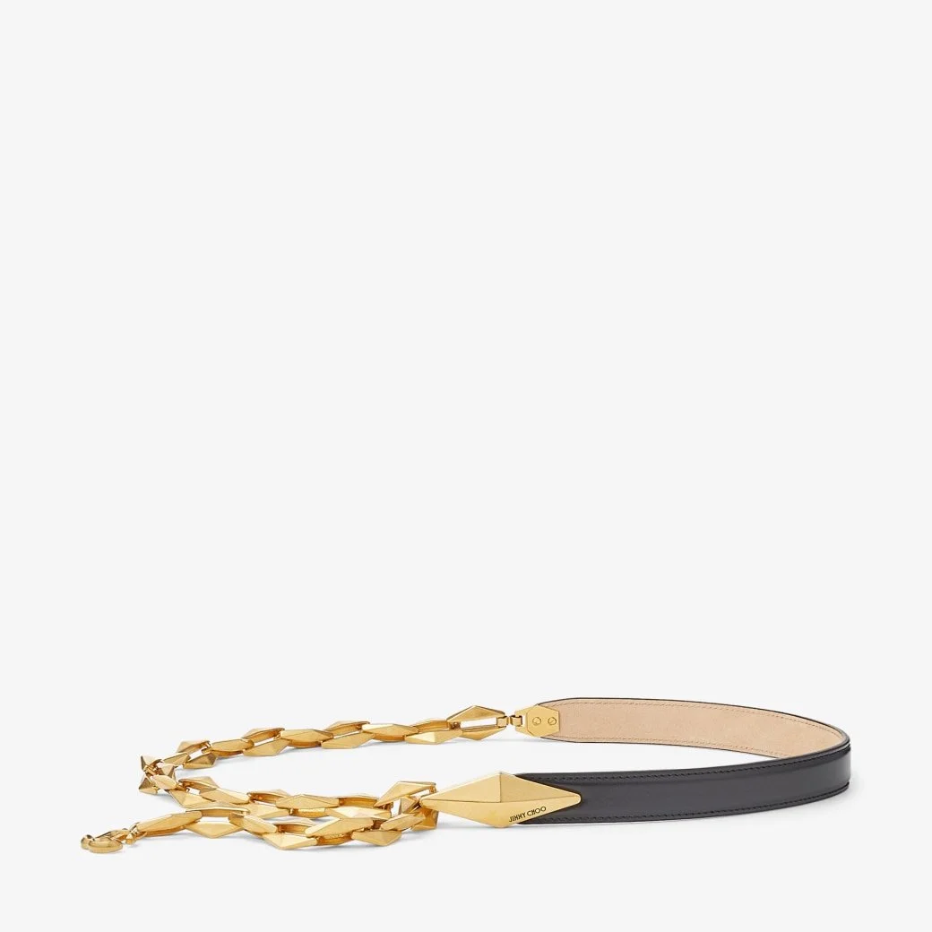 Jimmy Choo Diamond Chain Belt