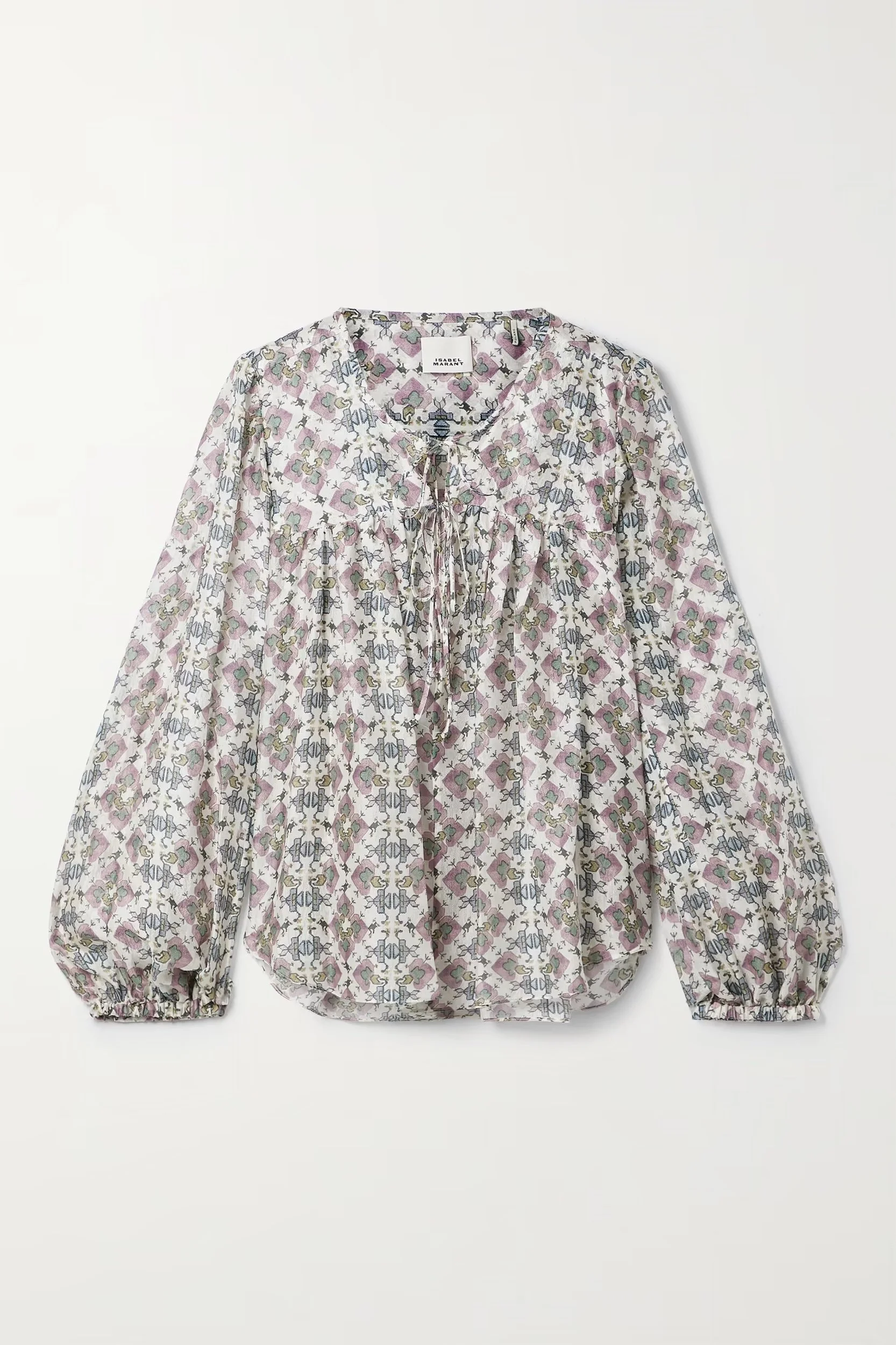 Isabel Marant Ametissa Printed Blouse