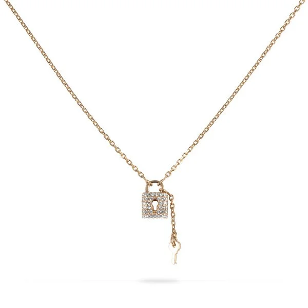Rare Jewelry Lock Necklace