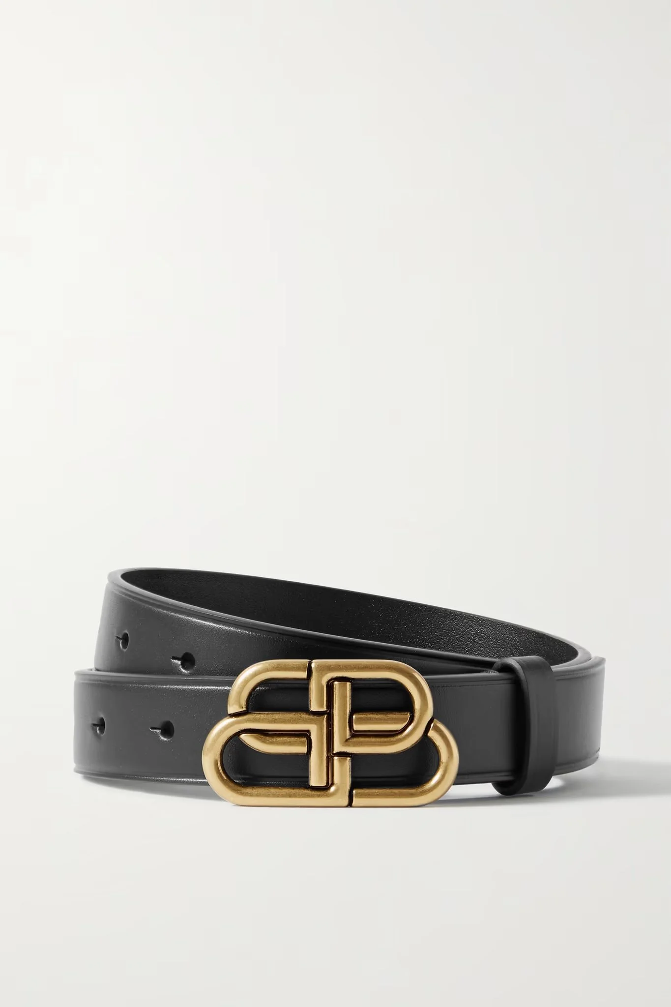 Balenciaga BB Leather Belt