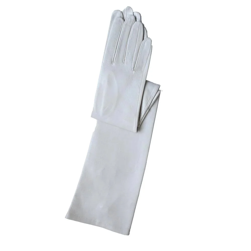 Paula Rowan Montserrat Gloves in White