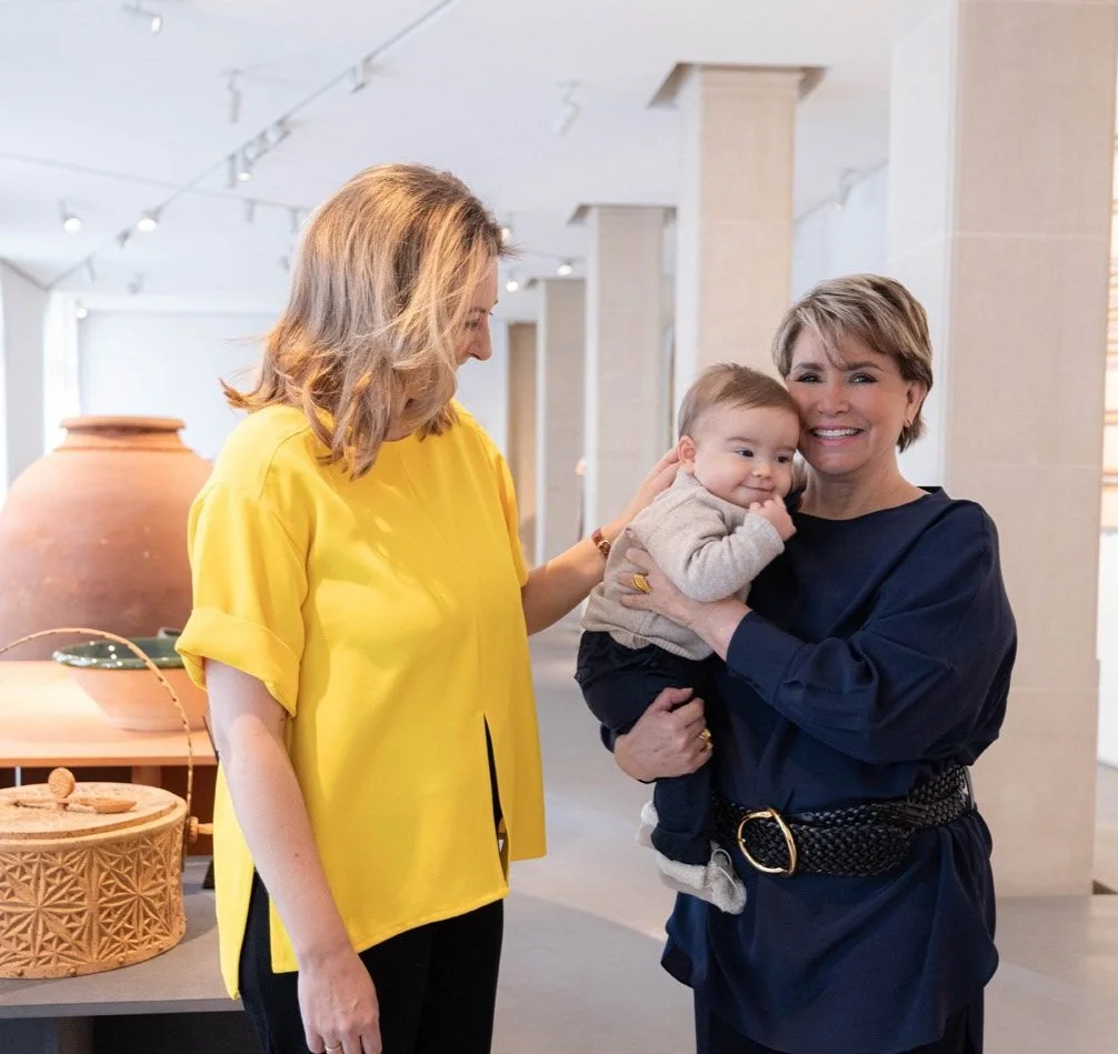 Grand Ducal Family of Luxembourg visits "The Movement and The Territory" exhibition