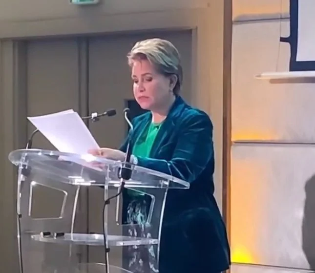 Grand Duchess Maria Teresa attends Stand Speak Rise Up! board meeting