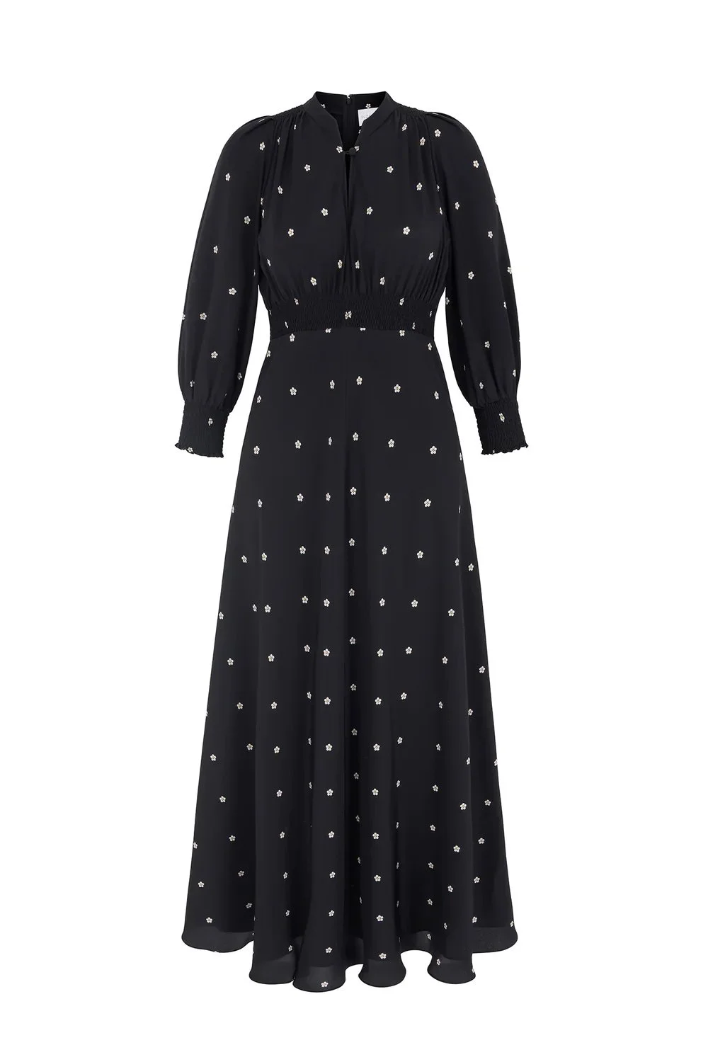 Suzannah Aria Dress in Black Pearl Dots