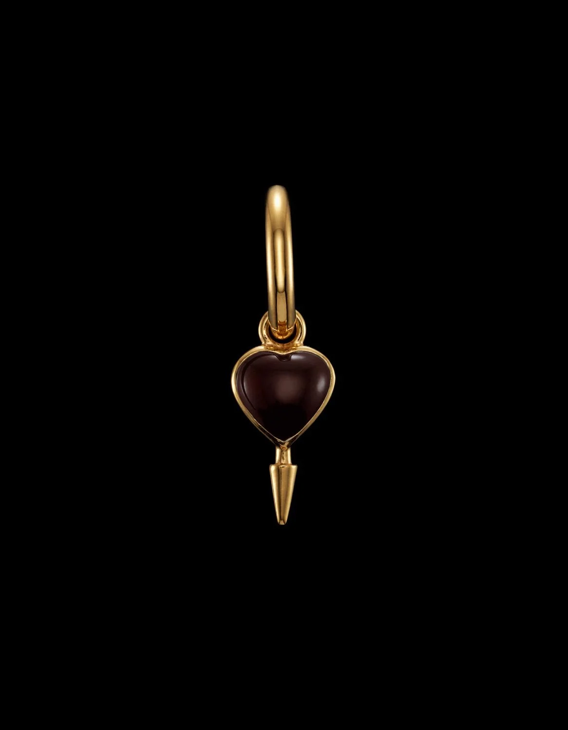 Maria Nilsdotter Single Love Earrings
