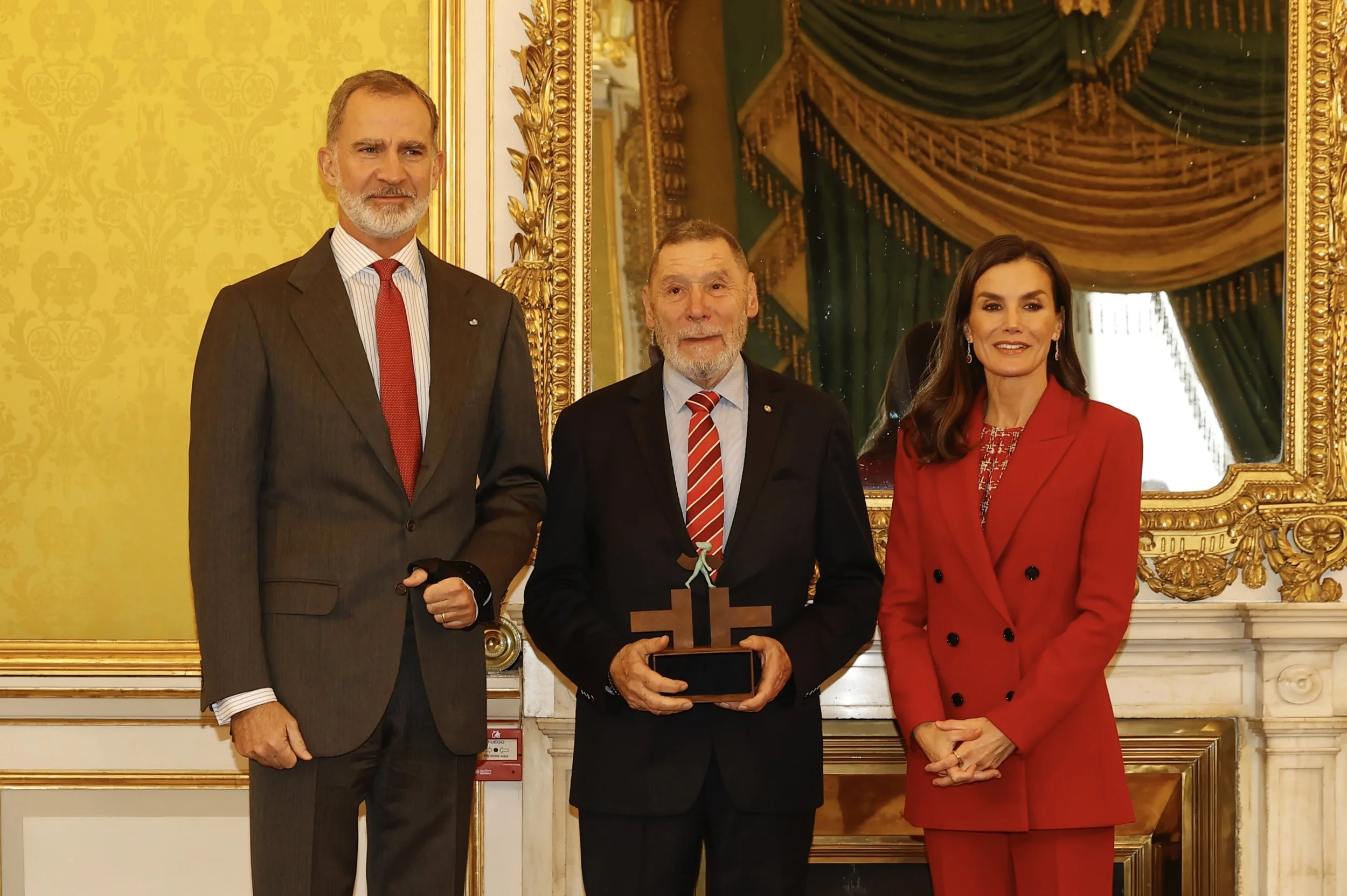 King Felipe and Queen Letizia preside over the annual meeting of the Cervantes Institute