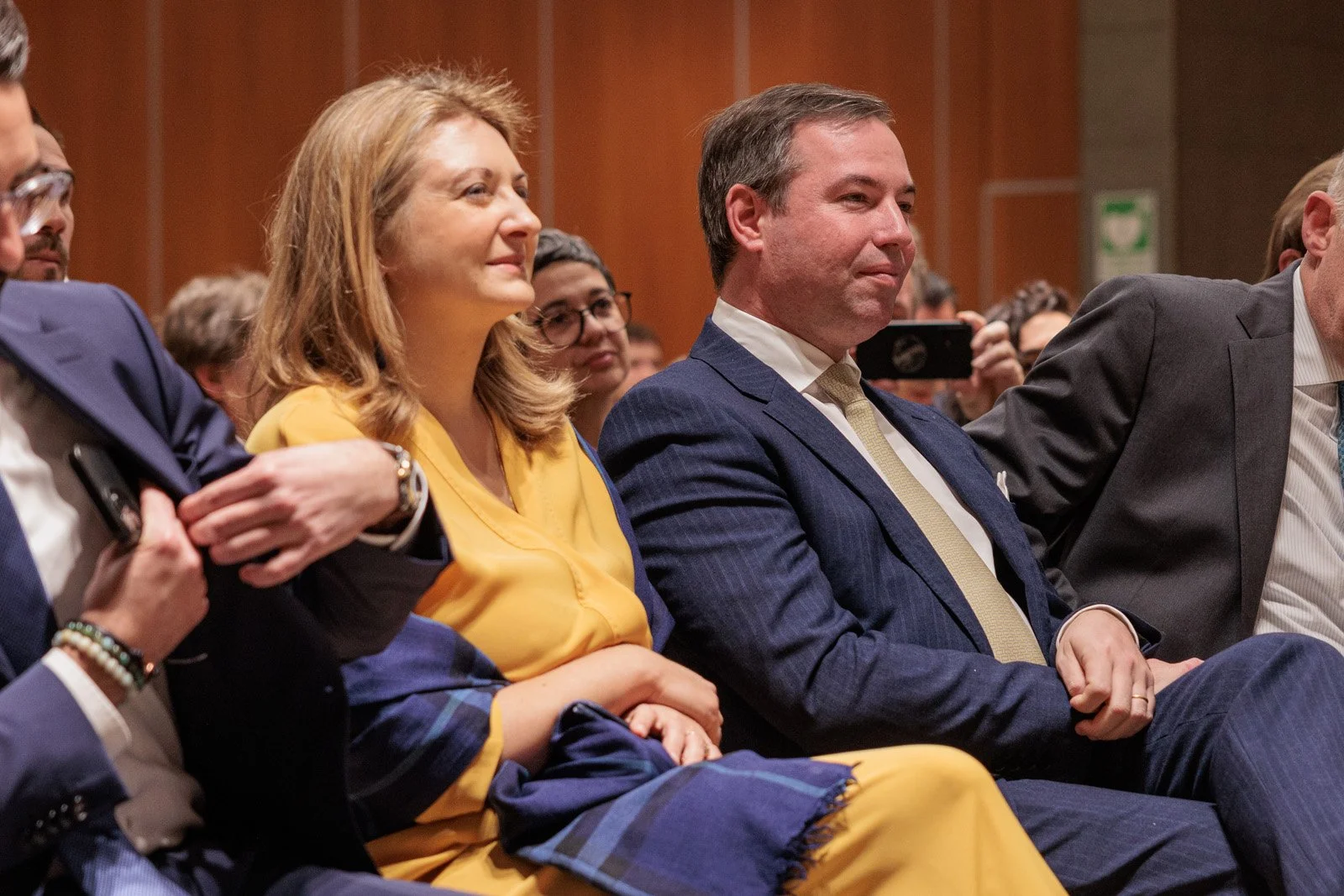 Hereditary Grand Ducal Couple attends De Mains de Maîtres Biennial closing ceremony